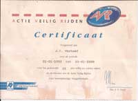 certificaat-25-jaar veilig rijden